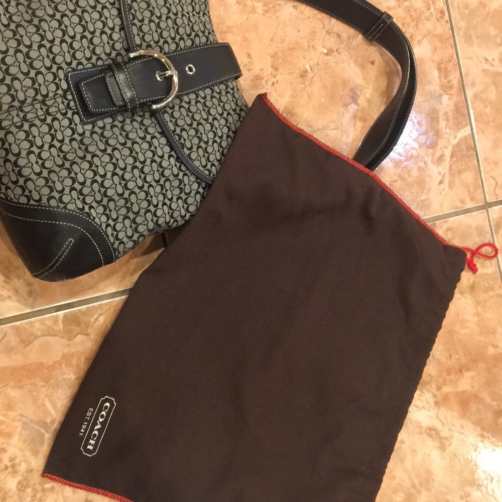 Coach saddle bag